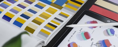 Designer working on custom packaging artwork
